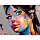 Картина по номерам 40×50 см, ОСТРОВ СОКРОВИЩ «Радужная женщина», на подрамнике, акрил, кисти