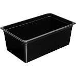 Гастроемкость Restola полипропилен GN 1/1 530×325х200 мм черная, 422100313
