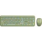 Набор клавиатура+мышь Smartbuy мультимедийный, зеленый (SBC-666395AG-G)