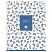 превью Дневник 1-11 кл. 40л. (твердый) BG «Blue flowers», матовая ламинация, тиснение фольгой