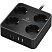 превью Сетевой фильтр Cablexpert Plate 4р/2м, 10А, 2xUSB, черный(PLT-4-C2U2-B-2)