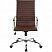 превью Кресло для руководителя Easy Chair 711 TPU коричневое (искусственная кожа, металл)