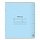 Тетрадь 12 л. ЮНЛАНДИЯ КЛАССИЧЕСКАЯ, клетка, обложка картон, ГОЛУБАЯ, 105639