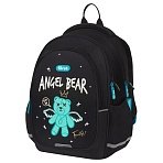 Рюкзак Först F-Cute «Angel bear» 37×29×17см, 3 отделения, 2 кармана, анатомическая спинка