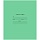 Тетрадь школьная А5 24л ГОЗНАК клетка 60г/м2 белизна >96% зеленая уп(20шт)