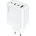 превью Зарядное устройство сетевое PERO TC14 USB-A QC3.0 + 2х USB-C PD, 48W белый