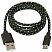 превью Кабель Defender USB08-03T USB2.0 (A) - microUSB (B), в оплетке, 1М, черный
