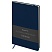 превью Записная книжка А5 96л. ЛАЙТ, кожзам, Greenwich Line «Classic. Dark blue», с резинкой, блок без линовки