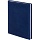 Ежедневник недатированный Attache Velvet искусственная кожа А6+ 272 листов голубой (110×155 мм)
