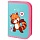 Пенал ПИФАГОР, 1 отделение, полиэстер, 19×13 см, «Red panda»