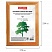 превью Рамка 15×20 см, дерево, багет 18 мм, BRAUBERG «HIT», канадская сосна, стекло, подставка