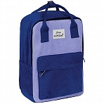 Рюкзак MESHU «Ever violet», 36×27×11см, 1 отделение, 3 кармана, вельвет