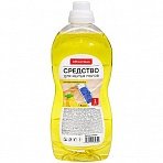 Средство для мытья полов OfficeClean «Лимон», концентрат, 1л