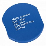 Подушка сменная ДИАМЕТР 40 мм, для GRM R40Plus, Office, Hummer ColopPrinter R40, фиолетовая