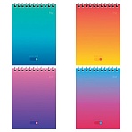 Блокнот А6 60л. на гребне BG «Bright monocolor»