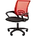 превью Кресло офисное Easy Chair 304 LT красное/чёрное (сетка/ткань, пластик)