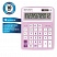 превью Калькулятор настольный BRAUBERG EXTRA PASTEL-12-PR (206×155 мм), 12 разрядов, двойное питание, СИРЕНЕВЫЙ