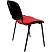 превью Стул офисный Easy Chair Изо/Iso красный (ткань, металл) (550721)