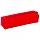 Пенал-тубус ПИФАГОР на молнии, текстиль, красный, 20×5 см