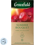 Чай Greenfield Summer Bouquet, фруктовый, 25 пакетиков