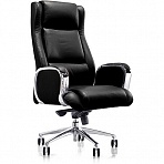 Кресло для руководителя Easy Chair 545 ML черное (кожа/металл)
