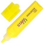 Текстовыделитель STAFF «EVERYDAY HL-720», ЖЕЛТЫЙ, линия 1-5 мм, скошенный наконечник