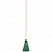 превью Метла OfficeClean, для улицы, веерная, с деревянным черенком 120см