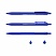 превью Ручка шариковая автоматическая ERICH KRAUSE «R-305», СИНЯЯ, корпус синий, узел 0.7 мм, линия письма 0.35 мм