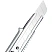 превью Нож универсальный Attache Selection усиленный с фиксатором с металлическим корпусом 18 мм серый