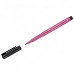 Ручка капиллярная Faber-Castell «Pitt Artist Pen Brush» цвет 129 розовый, кистевая