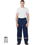 Брюки муж. л16 с СОП син/вас (р.64-66) 170-176