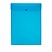 превью Папка-конверт на кнопке Berlingo, А4, 180мкм, вертикальная, синяя