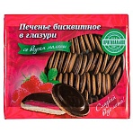 Печенье бисквитное глазированное КИКО со вкусом малины 1.2 кг