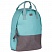 превью Рюкзак ArtSpace Casual «Soft mint»38×30×13см, 1 отделение, 2 кармана, иск. замша/канва