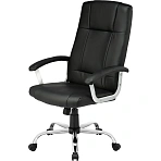Кресло для руководителя Easy Chair 524 TPU черное (искусственная кожа/металл)