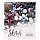 Скетчбук-блокнот 40л А5 на гребне ПЗБМ «Зебра», 120г/м2, УФ-лак, ТВИН-лак, тиснение фольгой