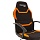 Кресло игровое Chairman «Game 9», PL, ткань черная/оранжевая, пиастра