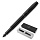 Ручка перьевая Parker «Sonnet Stainless Steel GT» черная, 1.0мм, подарочная упаковка