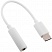 превью Переходник LP USB Type-C - 3.5 mm jack белый 0L-00036299