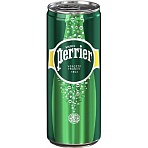 Вода минеральная Perrier природ столов пит газ ЖБ 0.33 л