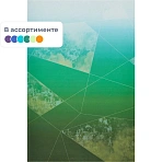 Тетрадь общая Attache Ice Синий/зеленый А4- 48 листов в клетку на скрепке (обложка в ассортименте)
