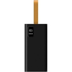 Внешний аккумулятор PERO PB09 50000 mAh, Li-Pol, output USB-C + 4USB-A, черный