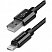 превью Кабель Defender ACH01-03T PRO USB(AM) - Lightning(M), для Apple, 2.1A output, в оплетке, 1м, черный