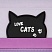 превью Пенал мягкий 215×90×55 MESHU «Cute Cat», полиэстер