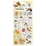 Наклейки объемные MESHU «Best friend», 10×23см, пакет европодвес