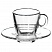 превью Набор кофейный на 6 персон (6 чашек объемом 72 мл, 6 блюдец), стекло, «Aqua», PASABAHCE
