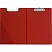 превью Папка-планшет с крышкой Bantex картонная красная (1.9 мм)