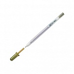 Ручка гелевая Sakura Metallic золотистая