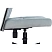 превью Кресло офисное Easy Chair 224 LPU серо-голубое (велюр, металл)