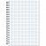 превью Бизнес-тетрадь Attache Economy А5 48 листов бирюзовая в клетку на спирали (150×206 мм)